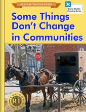 Some Things Don`t Change in Communities